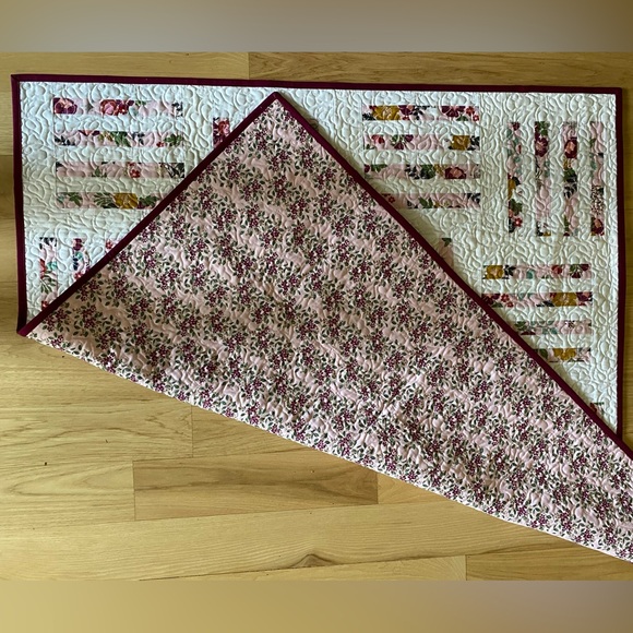 Homemade baby quilt or lap quilt - Picture 2 of 3